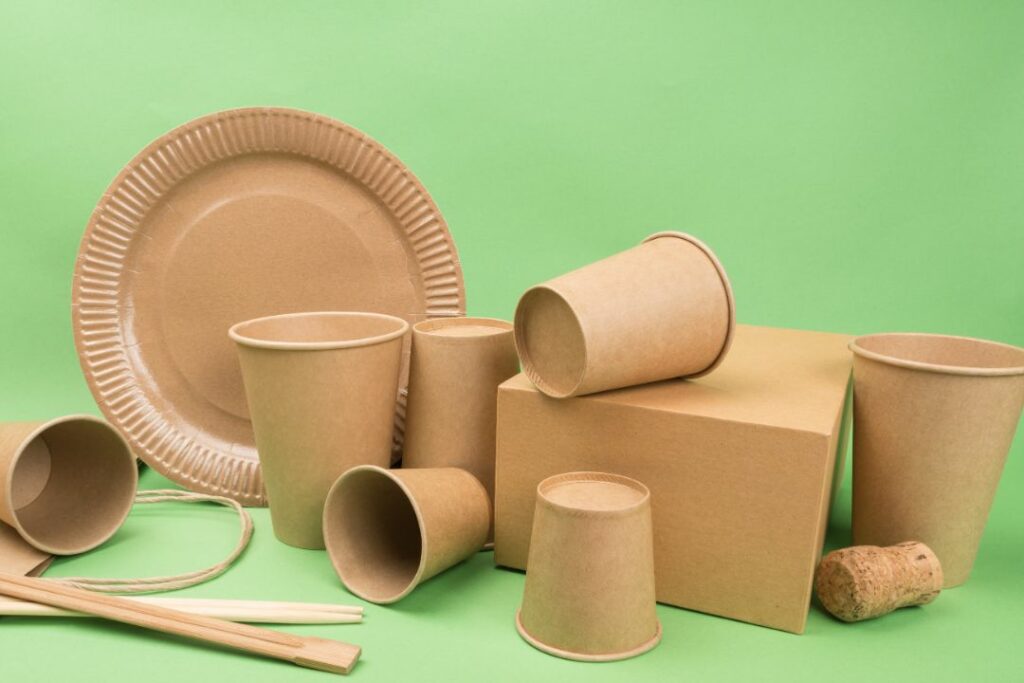 Papierowe opakowania z ekologicznych materiałów 