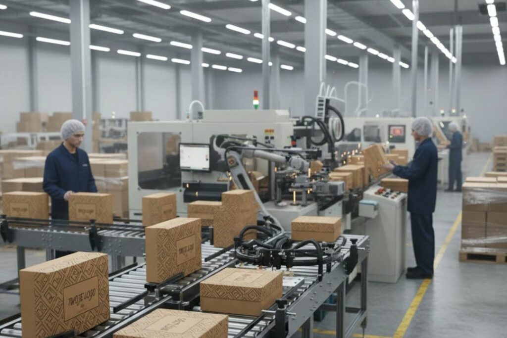 Produkcja opakowań kartonowych